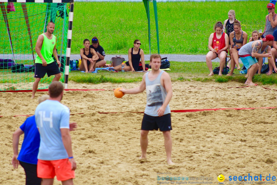 Beach Handball: Schweiz - Arbon am Bodensee, 09.07.2017