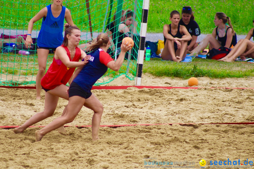 Beach Handball: Schweiz - Arbon am Bodensee, 09.07.2017