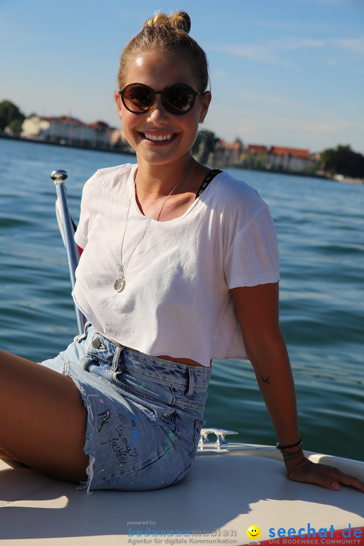 BODENSEE-BOOT.COM Bootstour mit MISS BODENSEE Anahita Rehbein: LA,  8.7.201