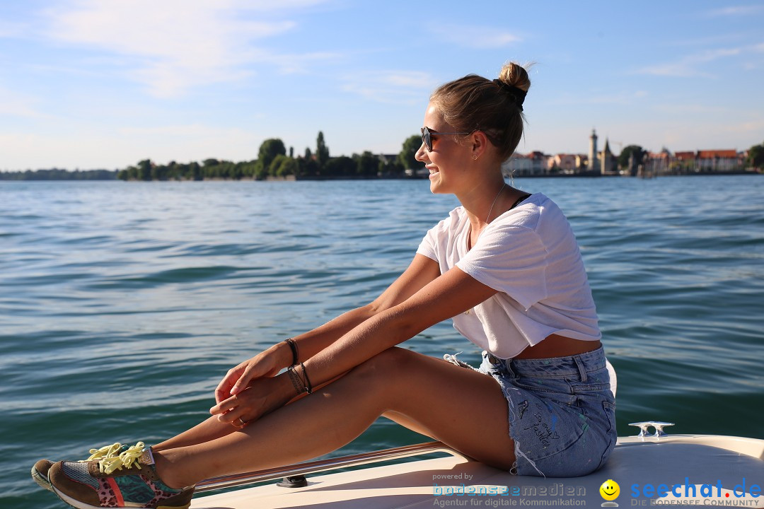 BODENSEE-BOOT.COM Bootstour mit MISS BODENSEE Anahita Rehbein: LA,  8.7.201