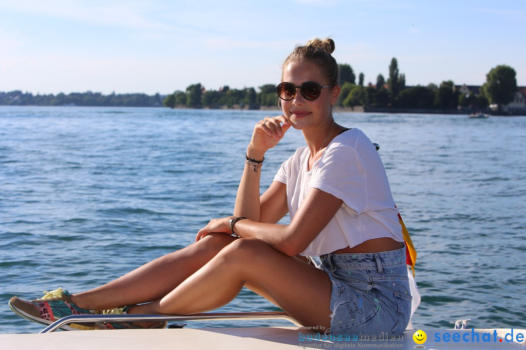 BODENSEE-BOOT.COM Bootstour mit MISS BODENSEE Anahita Rehbein: LA,  8.7.201