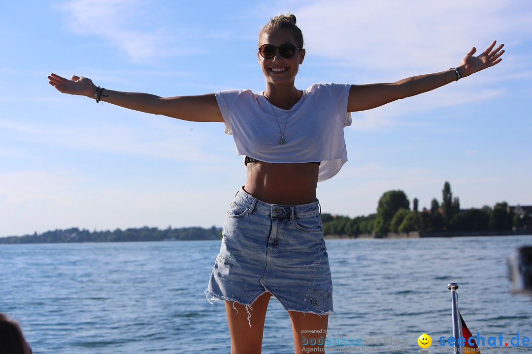 BODENSEE-BOOT.COM Bootstour mit MISS BODENSEE Anahita Rehbein: LA,  8.7.201