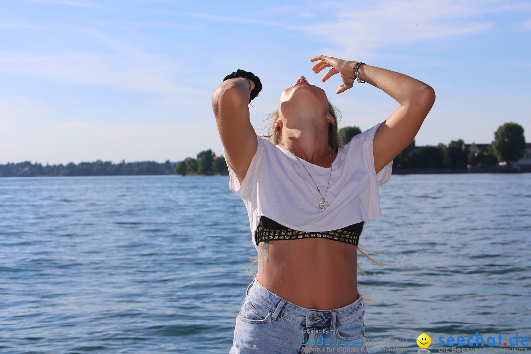 BODENSEE-BOOT.COM Bootstour mit MISS BODENSEE Anahita Rehbein: LA,  8.7.201