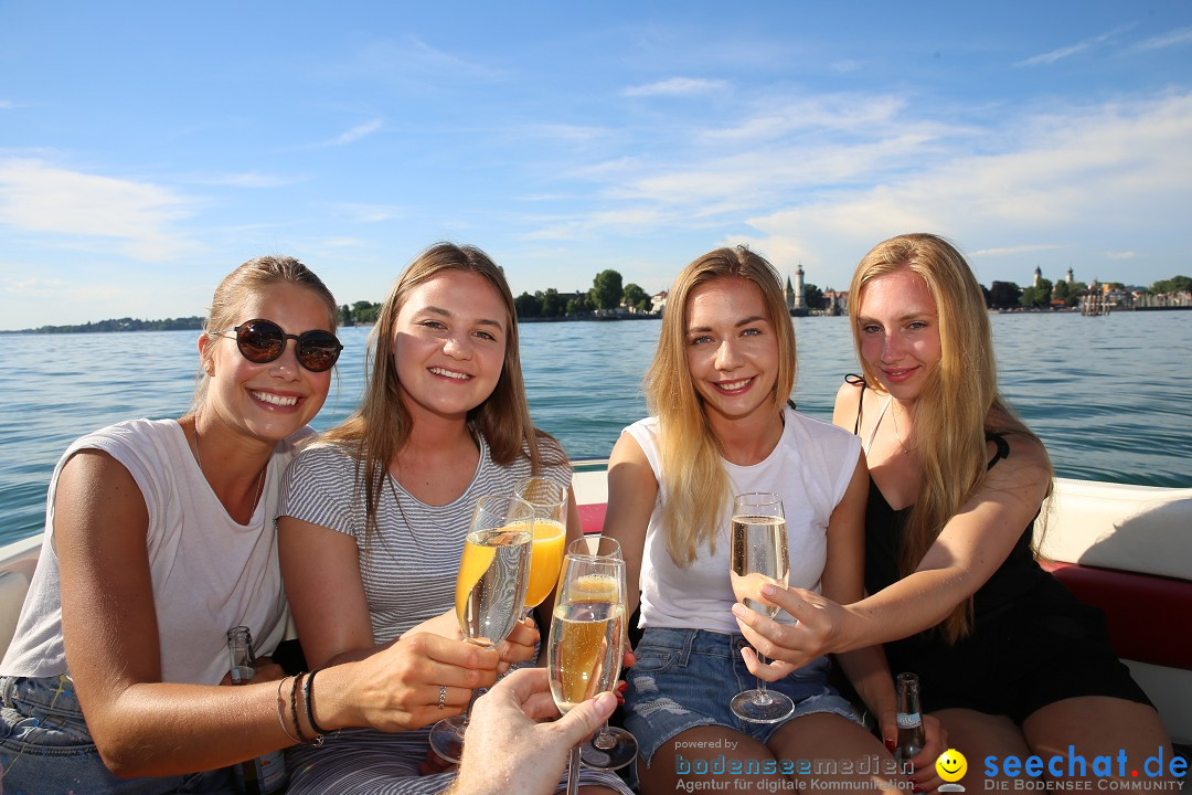 BODENSEE-BOOT.COM Bootstour mit MISS BODENSEE Anahita Rehbein: LA,  8.7.201