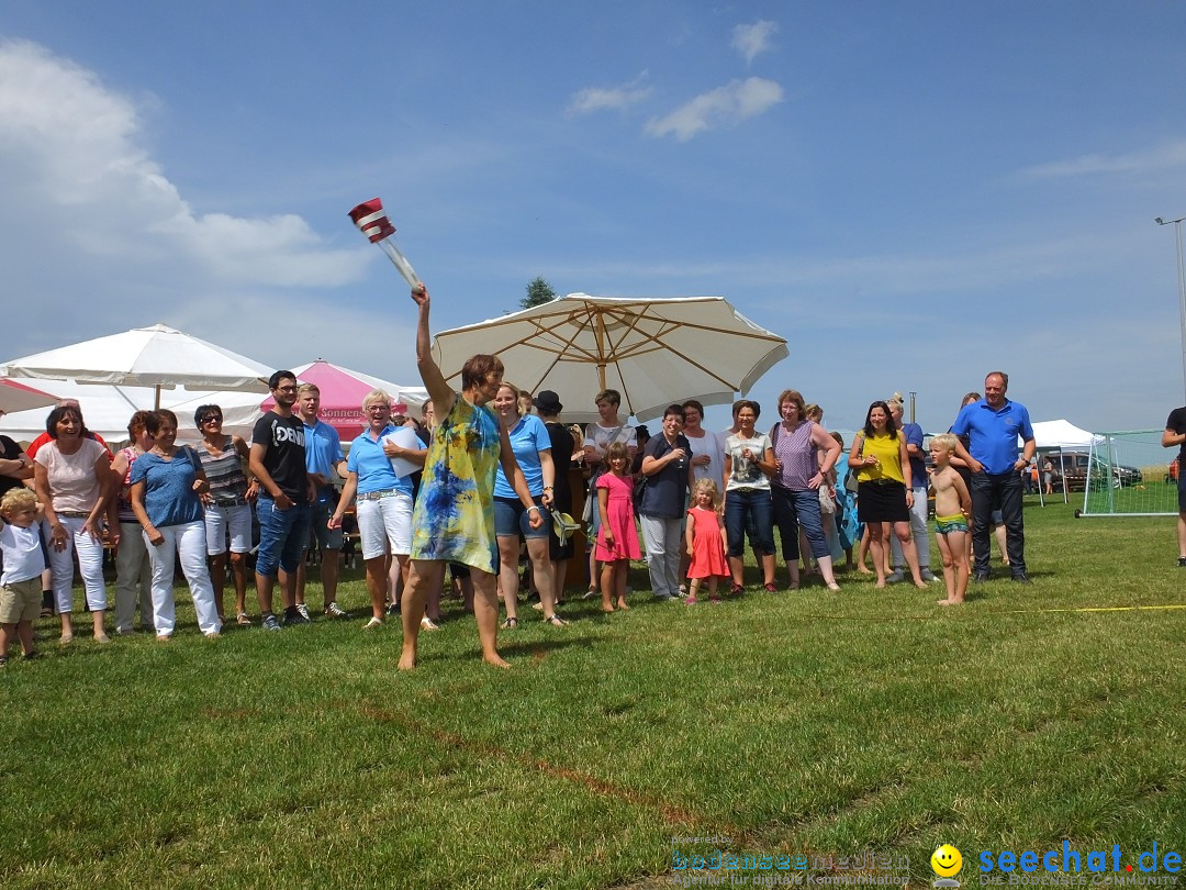 Uigendorfer Handtaschen-Weitwurf: Uigendorf, 09.07.2017