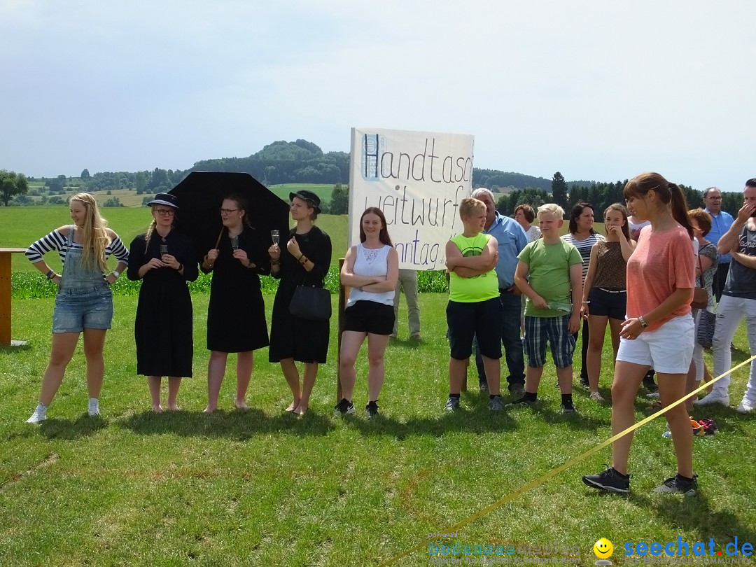 Uigendorfer Handtaschen-Weitwurf: Uigendorf, 09.07.2017