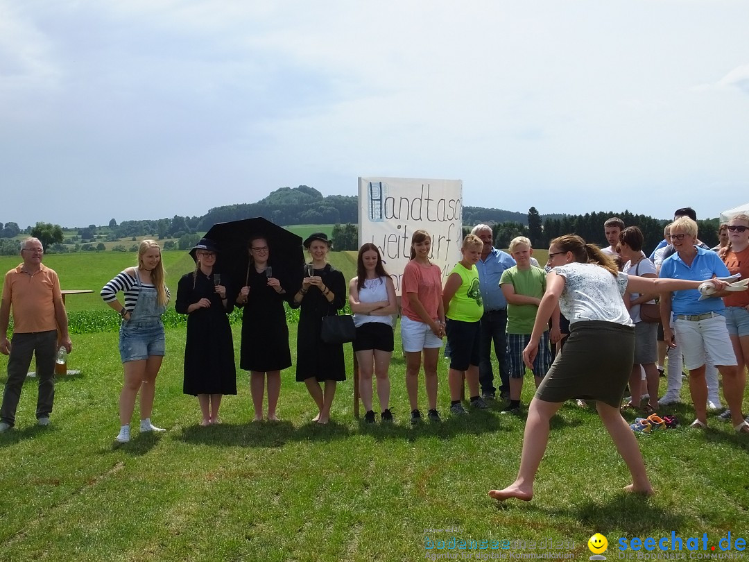 Uigendorfer Handtaschen-Weitwurf: Uigendorf, 09.07.2017