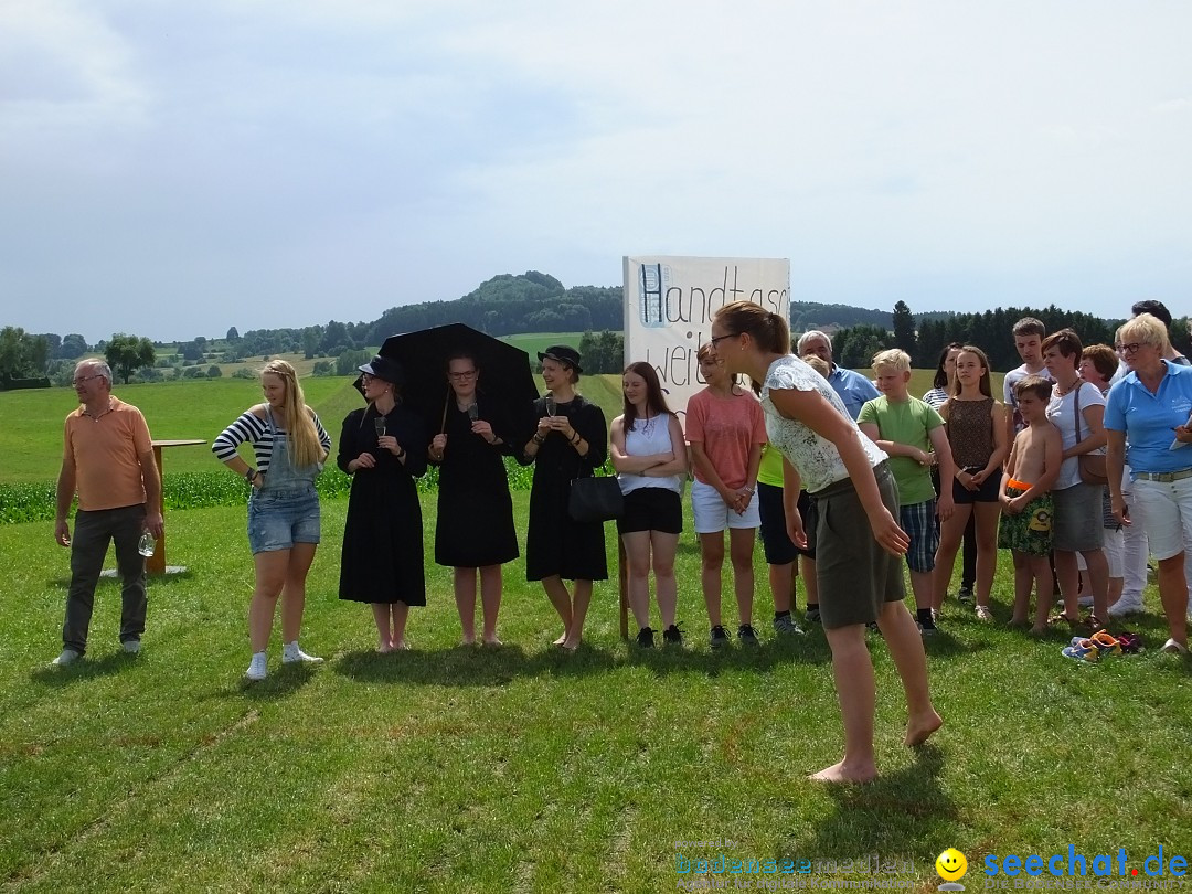 Uigendorfer Handtaschen-Weitwurf: Uigendorf, 09.07.2017