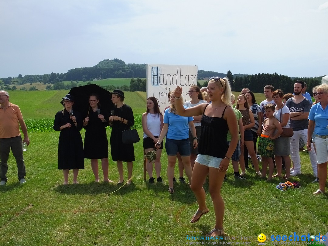 Uigendorfer Handtaschen-Weitwurf: Uigendorf, 09.07.2017