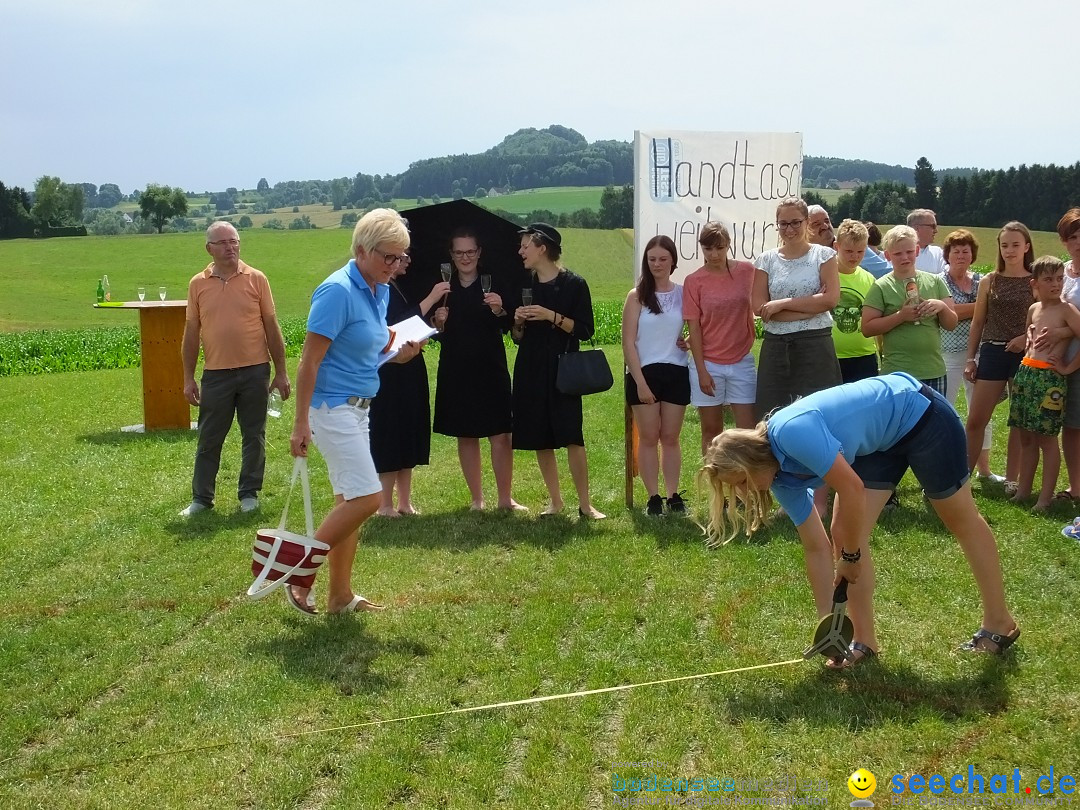 Uigendorfer Handtaschen-Weitwurf: Uigendorf, 09.07.2017