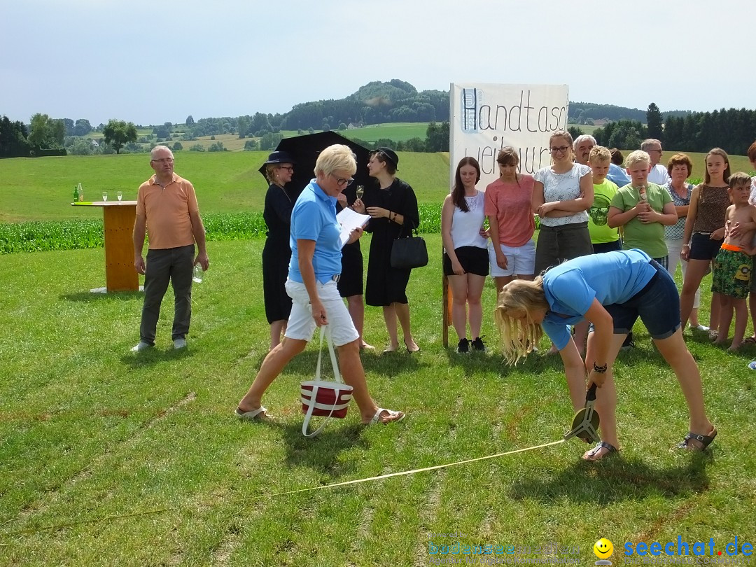 Uigendorfer Handtaschen-Weitwurf: Uigendorf, 09.07.2017