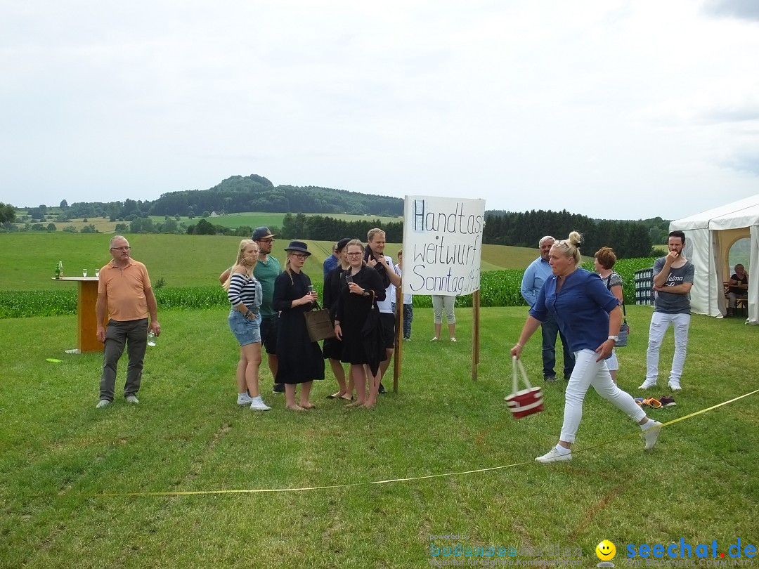 Uigendorfer Handtaschen-Weitwurf: Uigendorf, 09.07.2017