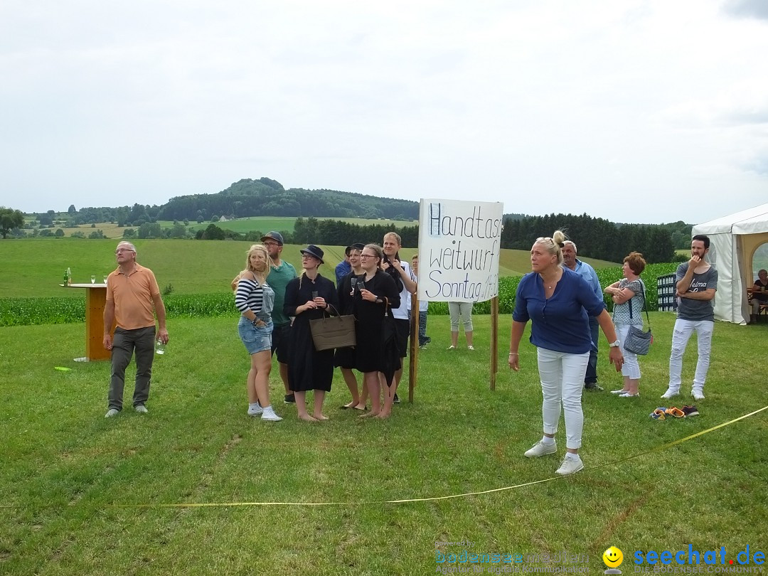 Uigendorfer Handtaschen-Weitwurf: Uigendorf, 09.07.2017