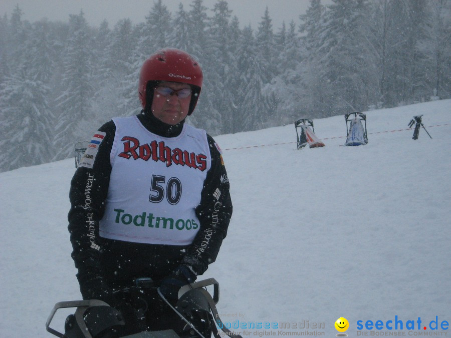 Internationales Schlittenhunderennen: Todtmoos im Schwarzwald, 31.01.2010