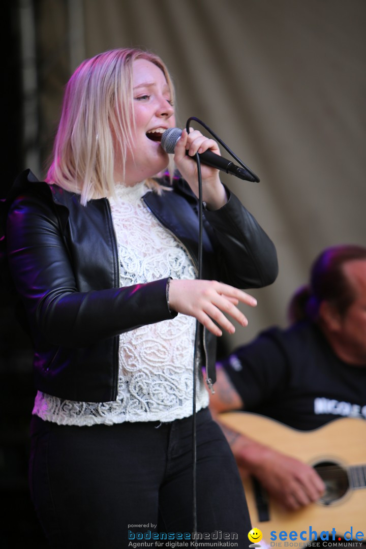 Nicole Scholz auf dem Honbergsommer: Tuttlingen am Bodensee, 14.07.2017