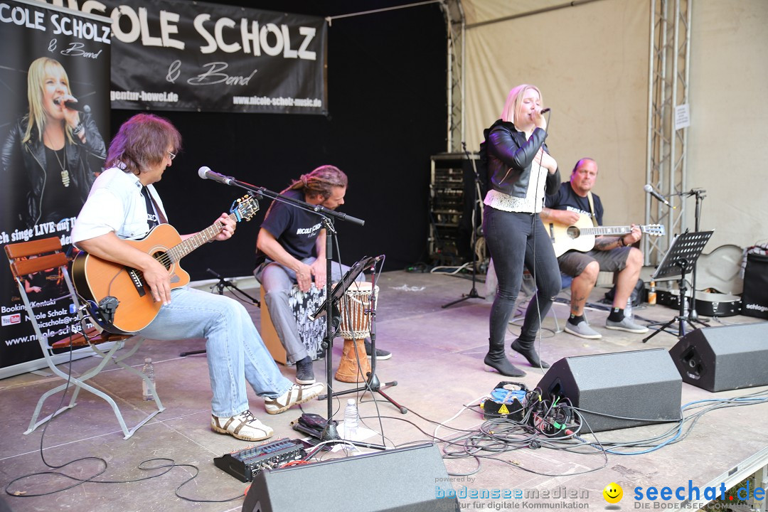 Nicole Scholz auf dem Honbergsommer: Tuttlingen am Bodensee, 14.07.2017