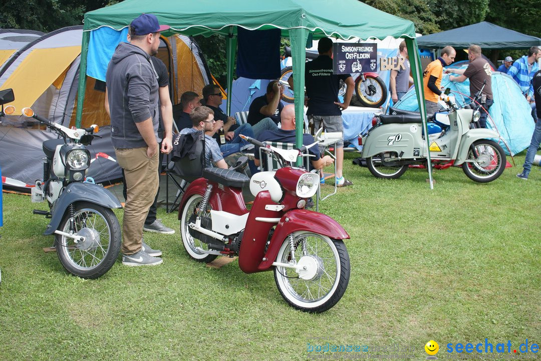 9. Simson und MZ Treffen: Einsingen bei Ulm, 15.07.2017