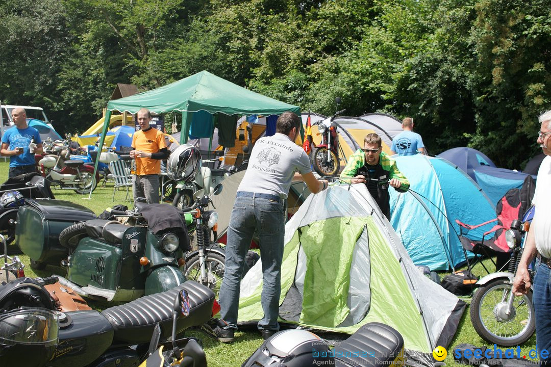 9. Simson und MZ Treffen: Einsingen bei Ulm, 15.07.2017