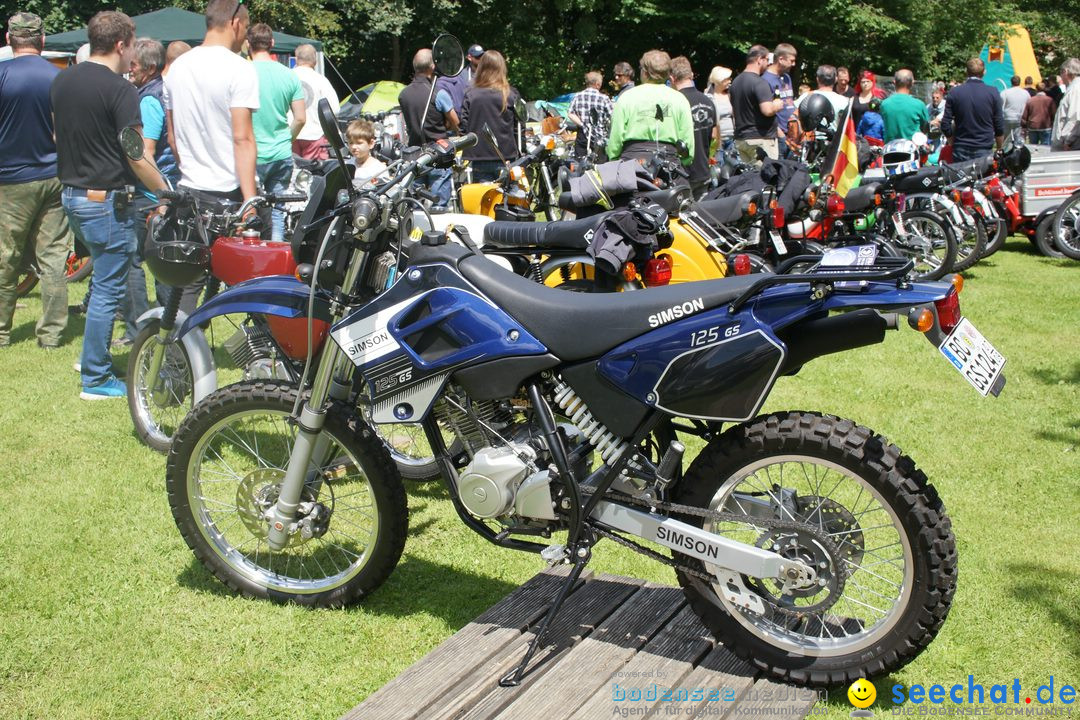 9. Simson und MZ Treffen: Einsingen bei Ulm, 15.07.2017