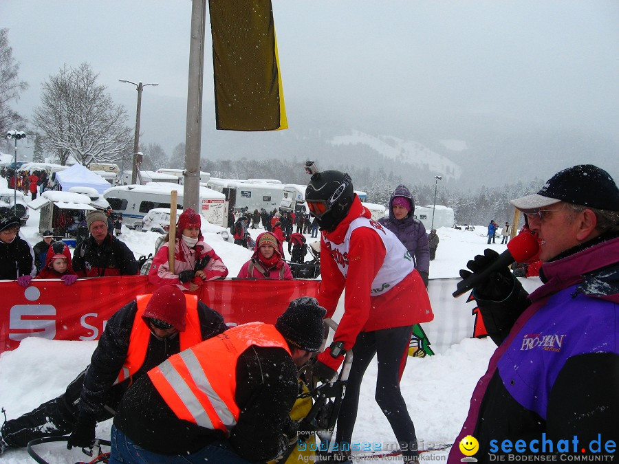 Internationales Schlittenhunderennen: Todtmoos im Schwarzwald, 31.01.2010