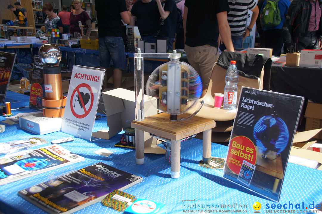 Ham Radio und Maker Faire Bodensee: Friedrichshafen, 16.07.2017