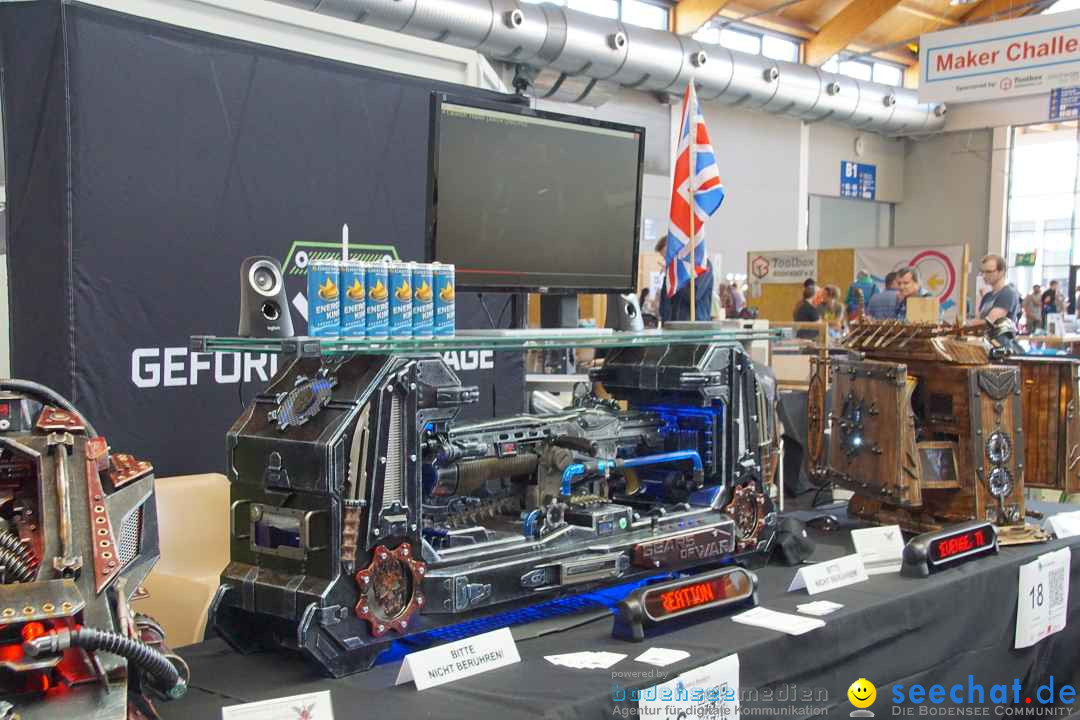 Ham Radio und Maker Faire Bodensee: Friedrichshafen, 16.07.2017