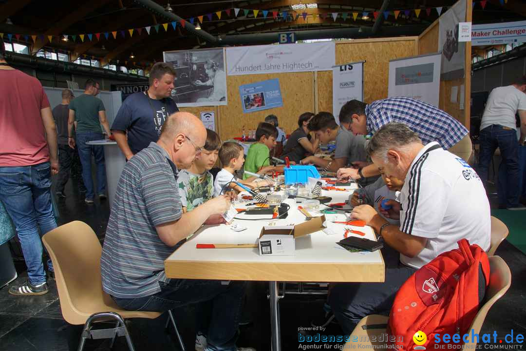 Ham Radio und Maker Faire Bodensee: Friedrichshafen, 16.07.2017