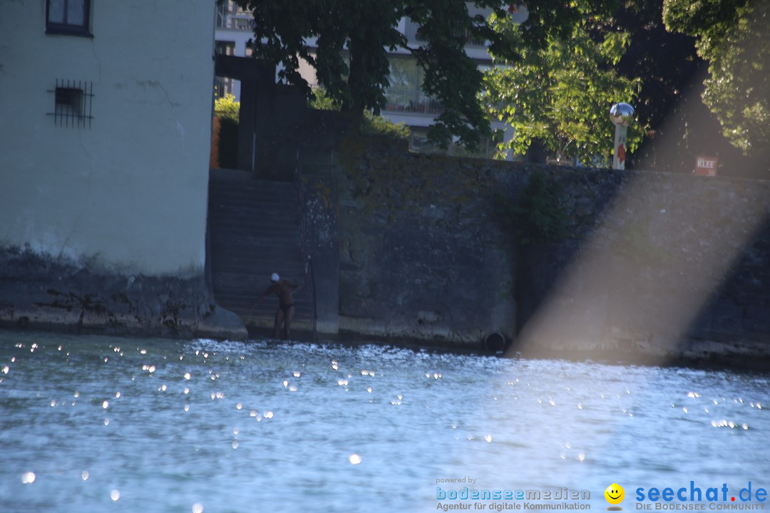 BODENSEEBOOT Bodensee Querung, Prabhat Koli: Lindau-Rorschach, 17.07.17