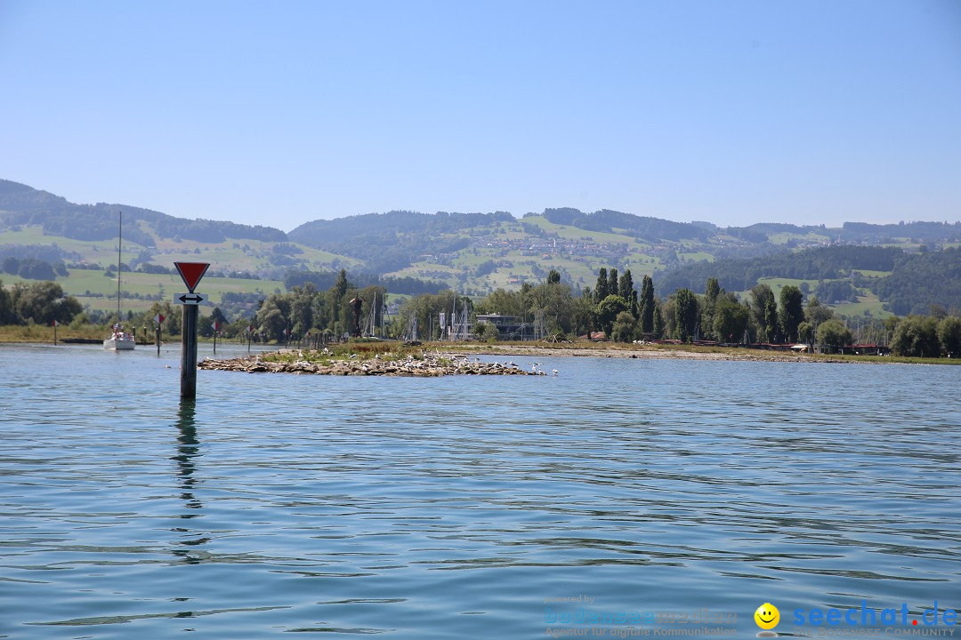 BODENSEEBOOT Bodensee Querung, Prabhat Koli: Lindau-Rorschach, 17.07.17