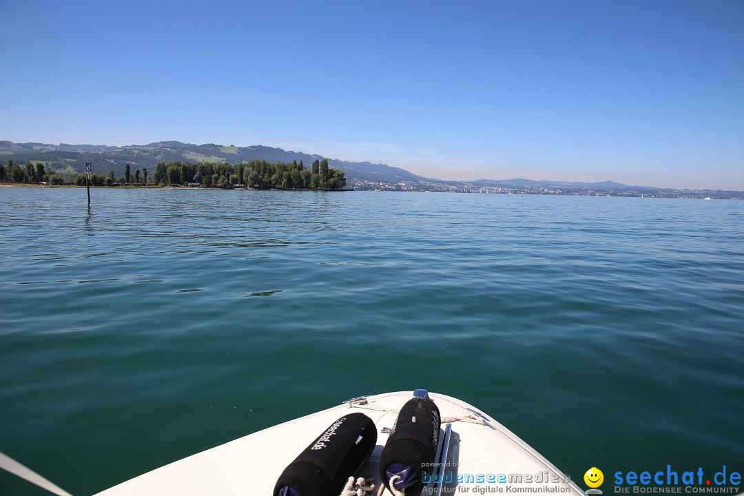 BODENSEEBOOT Bodensee Querung, Prabhat Koli: Lindau-Rorschach, 17.07.17