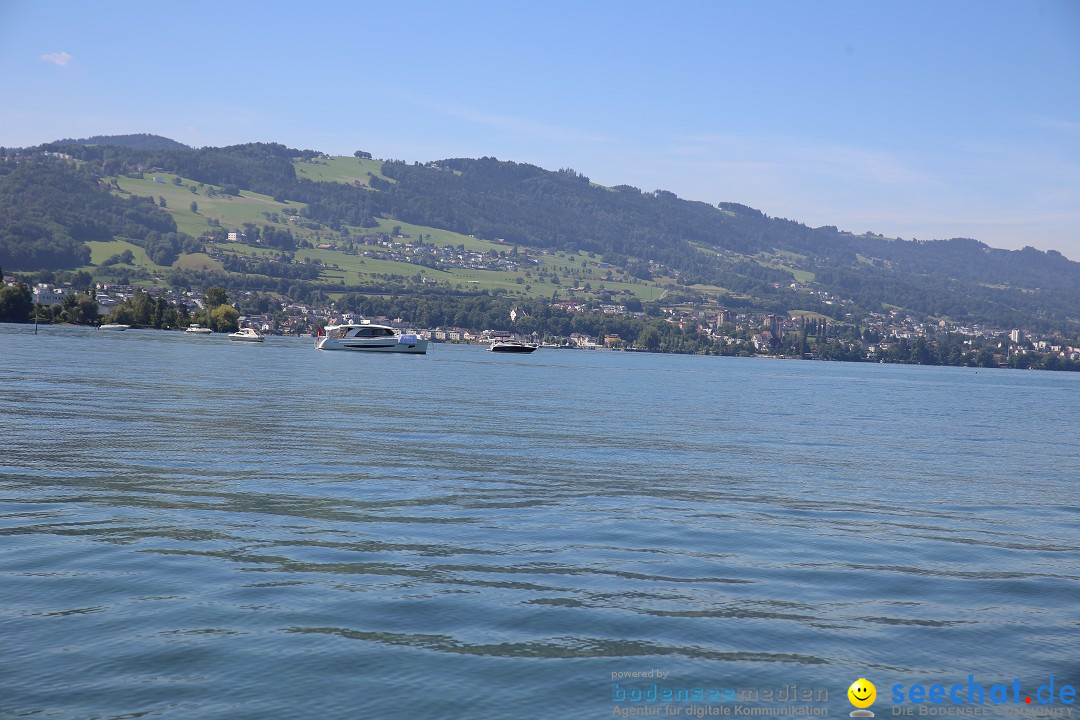 BODENSEEBOOT Bodensee Querung, Prabhat Koli: Lindau-Rorschach, 17.07.17