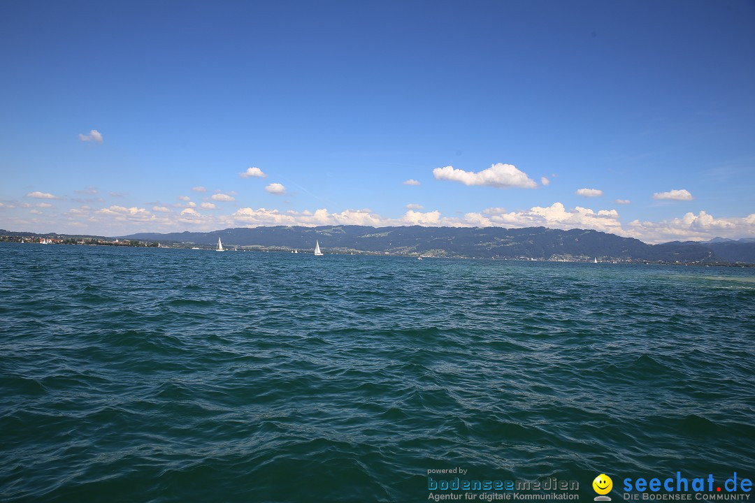 BODENSEEBOOT Bodensee Querung, Prabhat Koli: Lindau-Rorschach, 17.07.17