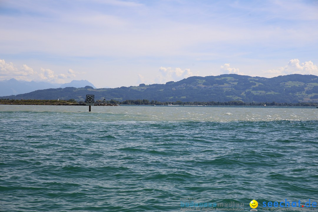 BODENSEEBOOT Bodensee Querung, Prabhat Koli: Lindau-Rorschach, 17.07.17