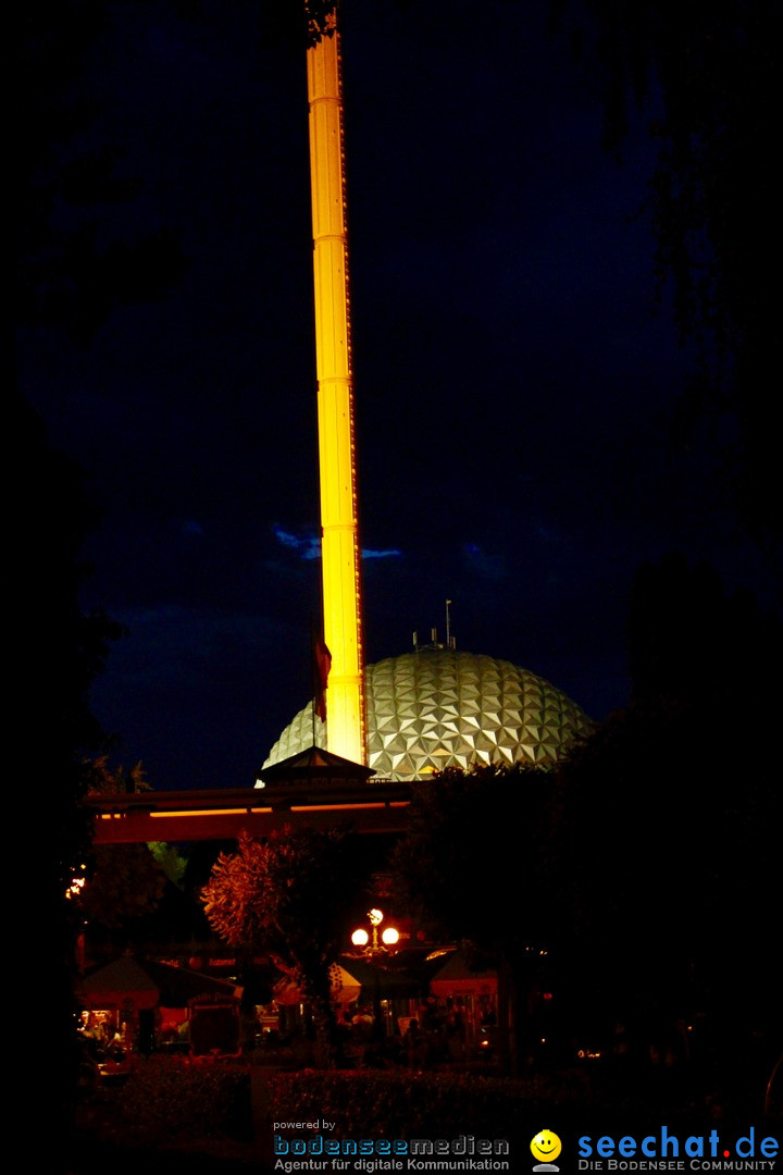 EUROPAPARK by Night - 2017: Rust, 22.07.2017