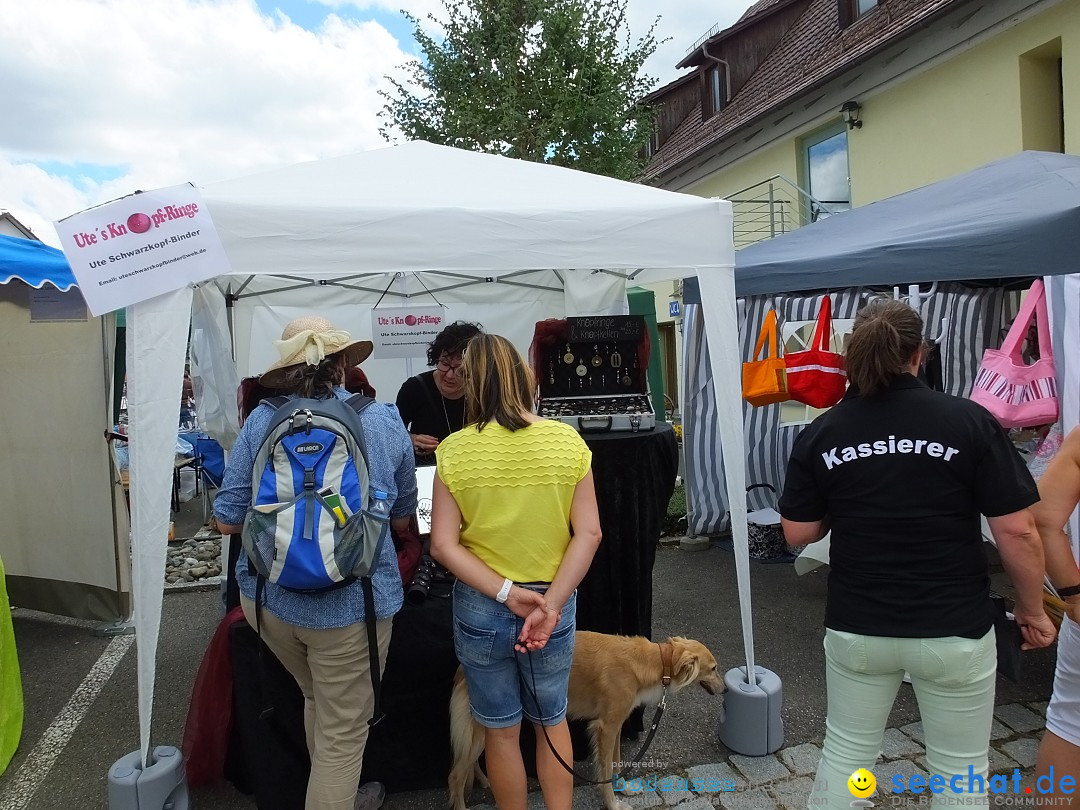 Handwerkermarkt mit Human-Soccer: Oggelshausen, 05.08.2017