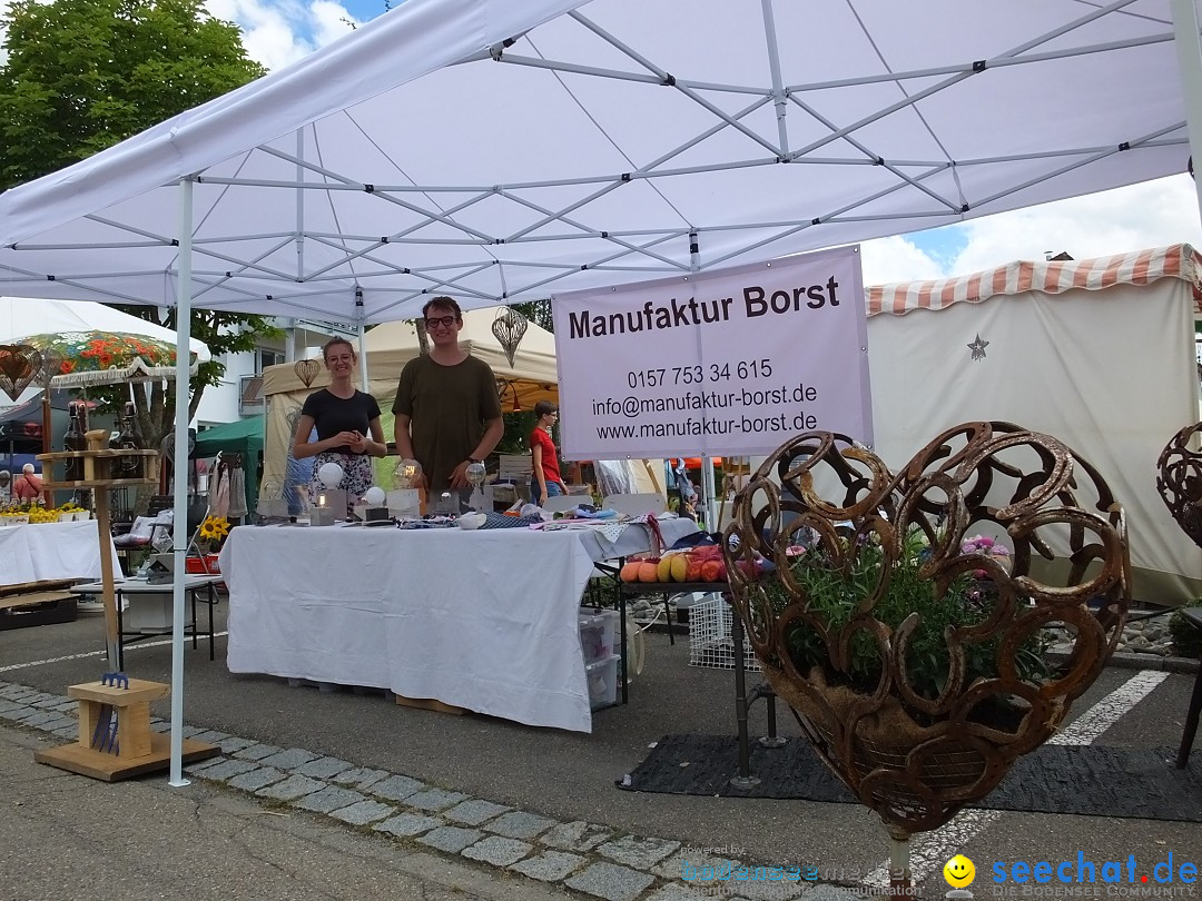 Handwerkermarkt mit Human-Soccer: Oggelshausen, 05.08.2017