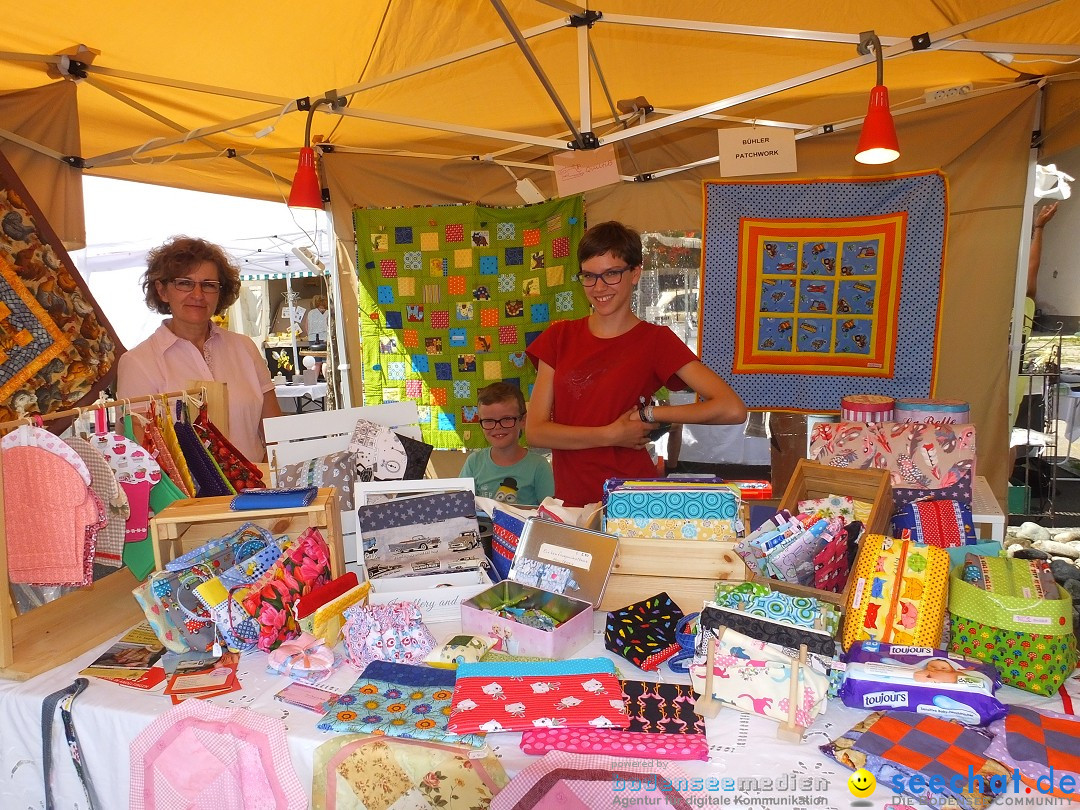 Handwerkermarkt mit Human-Soccer: Oggelshausen, 05.08.2017