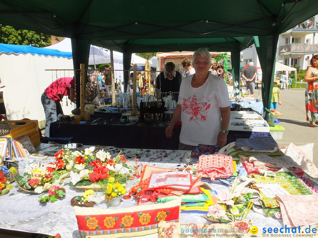 Handwerkermarkt mit Human-Soccer: Oggelshausen, 05.08.2017