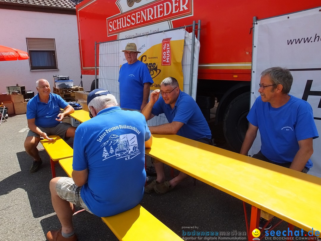 Handwerkermarkt mit Human-Soccer: Oggelshausen, 05.08.2017