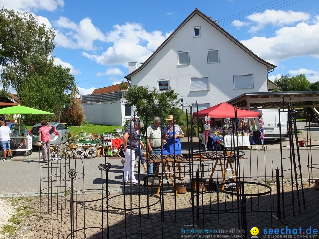 Handwerkermarkt mit Human-Soccer: Oggelshausen, 05.08.2017