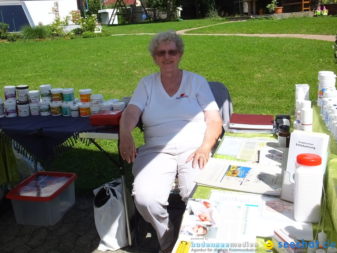 Handwerkermarkt mit Human-Soccer: Oggelshausen, 05.08.2017