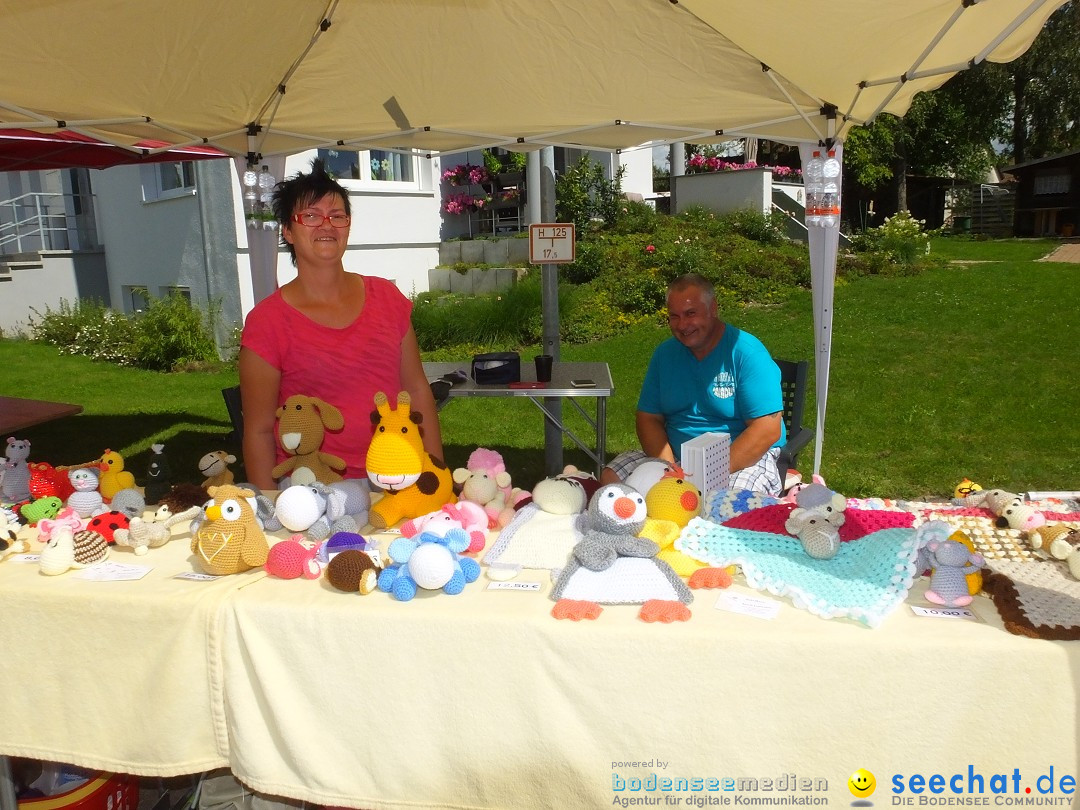 Handwerkermarkt mit Human-Soccer: Oggelshausen, 05.08.2017