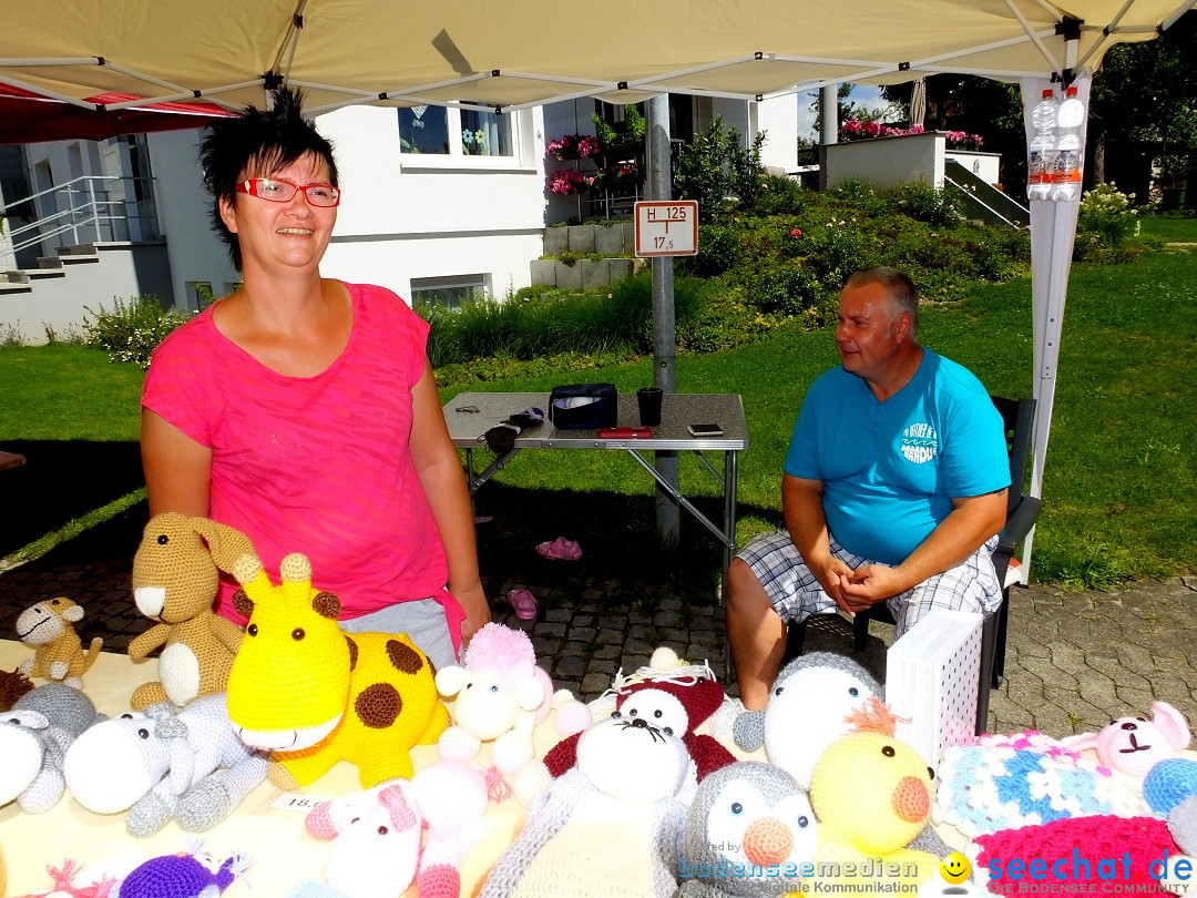 Handwerkermarkt mit Human-Soccer: Oggelshausen, 05.08.2017