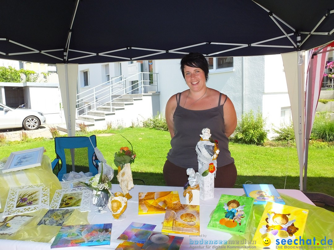 Handwerkermarkt mit Human-Soccer: Oggelshausen, 05.08.2017