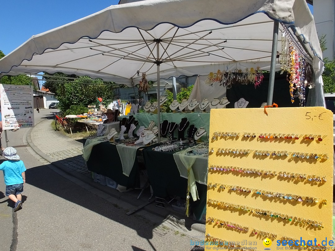 Handwerkermarkt mit Human-Soccer: Oggelshausen, 05.08.2017