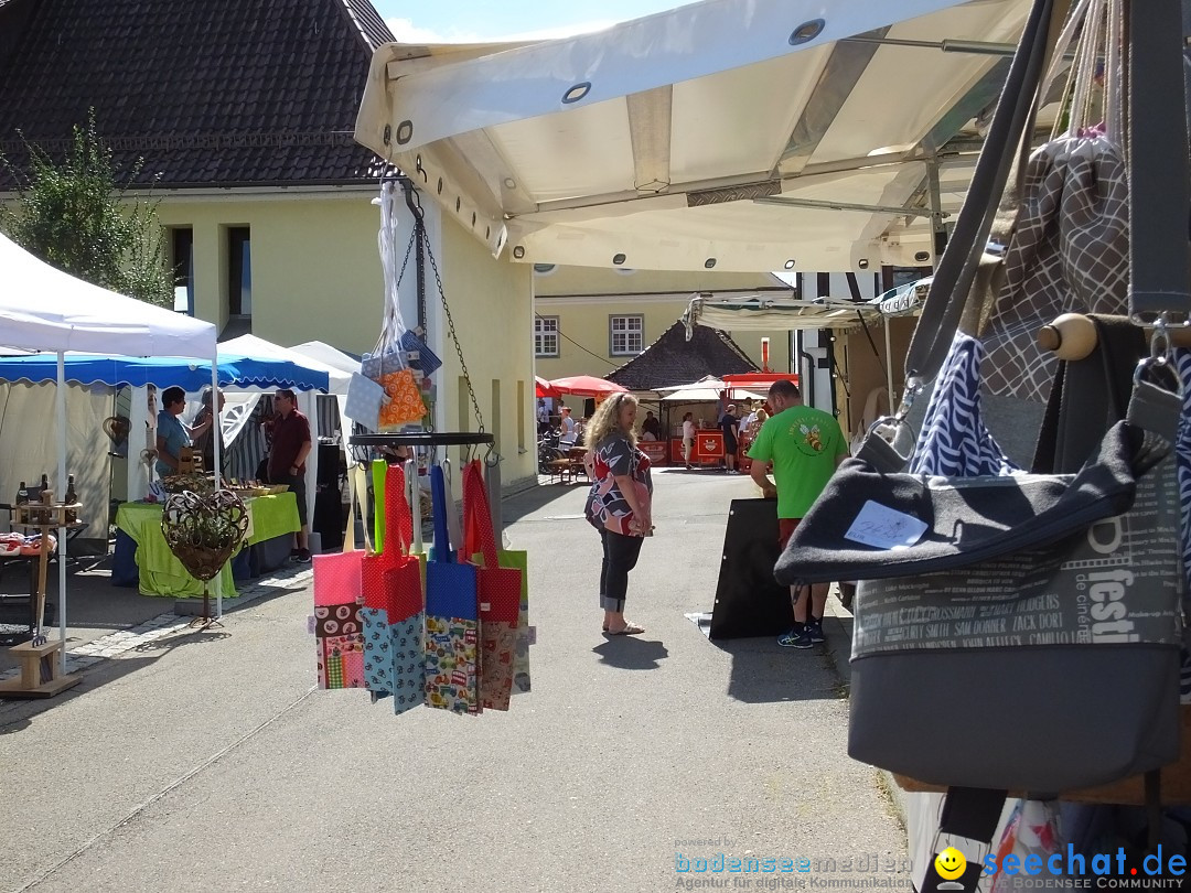 Handwerkermarkt mit Human-Soccer: Oggelshausen, 05.08.2017