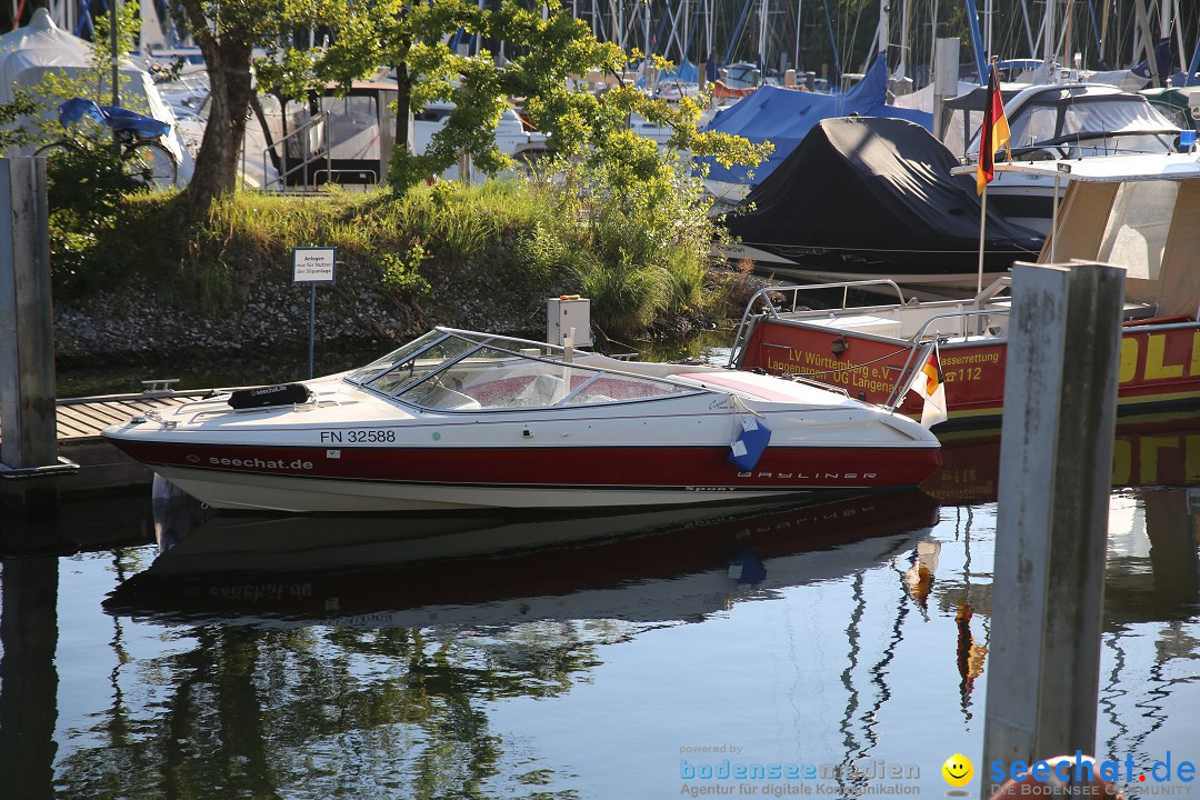 BODENSEEBOOT Breitenquerung, Sven Eckhardt: Friedrichshafen, 07.08.2017