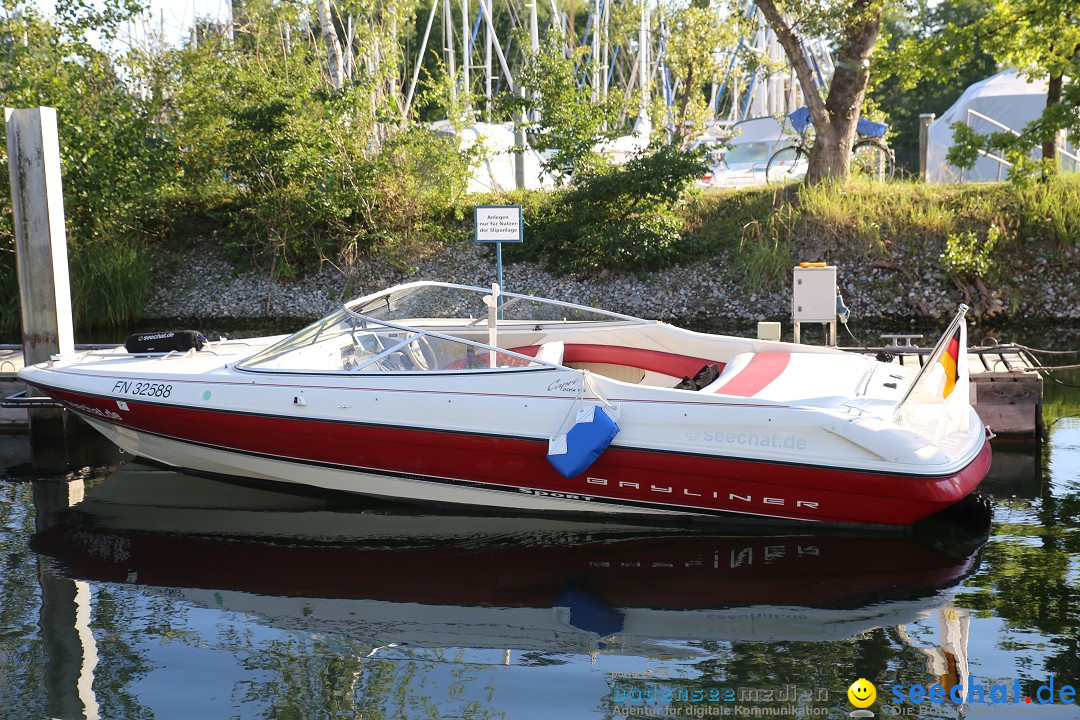 BODENSEEBOOT Breitenquerung, Sven Eckhardt: Friedrichshafen, 07.08.2017