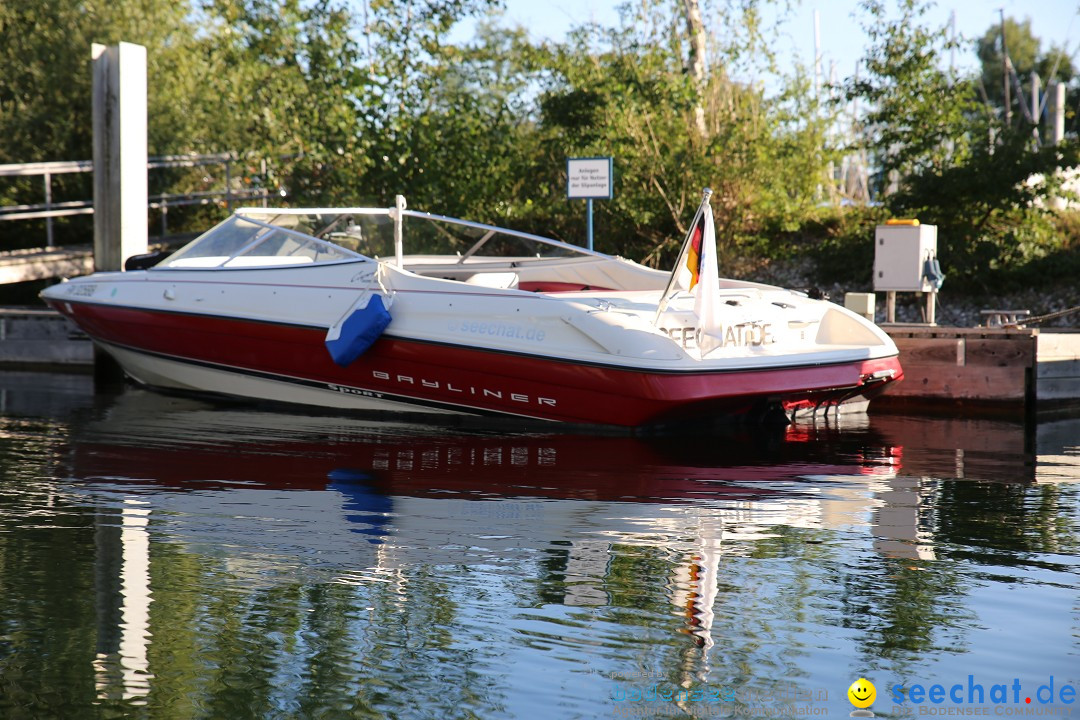 BODENSEEBOOT Breitenquerung, Sven Eckhardt: Friedrichshafen, 07.08.2017