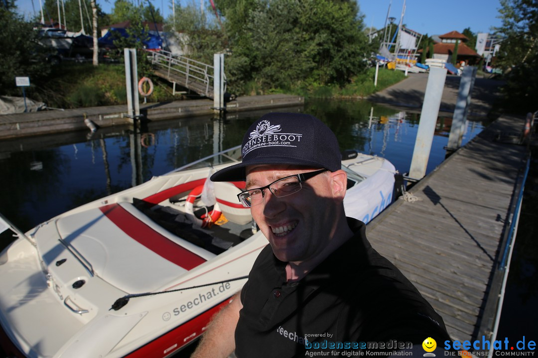 BODENSEEBOOT Breitenquerung, Sven Eckhardt: Friedrichshafen, 07.08.2017